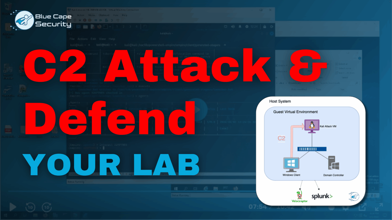 C2 Attack and Defend