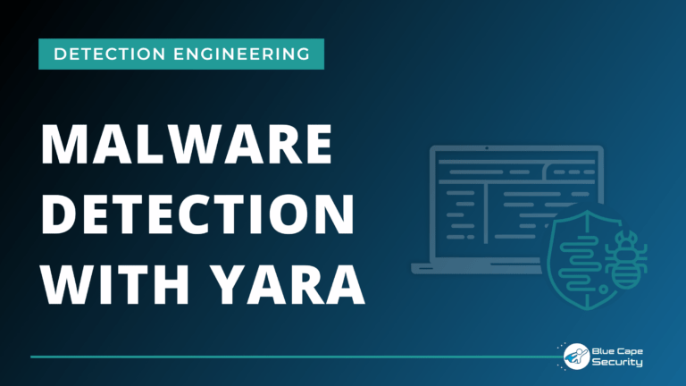 Malware Detection with YARA